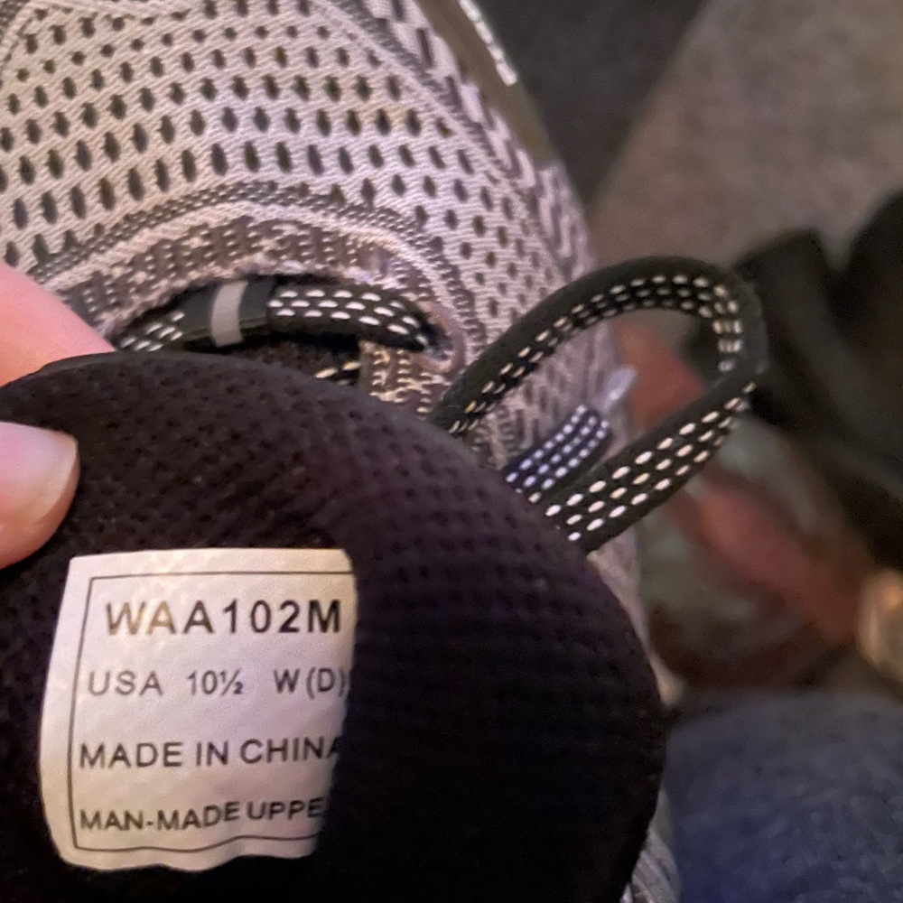 Propet Black and White Athletic Shoes - Picture 4 of 4